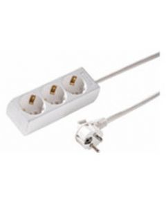 Tafelcontactdoos 3 voudig + 3 meter snoer