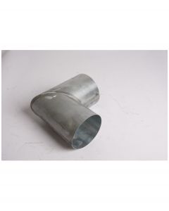 Zinken bocht 87°  80mm (verstekbocht)