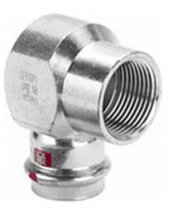 Viega Prestabo verz. knie 22x 3/4" spie x bi 