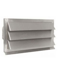 RVS buitenrooster Eco+ 220x90mm vast