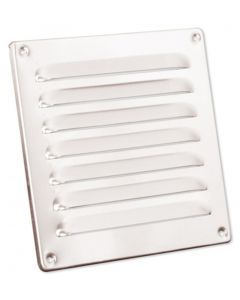 Alu schoepenrooster 160x160mm kleine schoepen