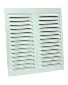 Alu Schoepenrooster 300 x 300  vlak model 