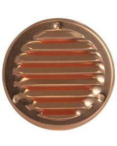 Schoepenrooster Ø130mm roodkoper