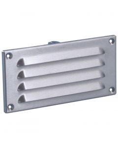 Rvs schoepenrooster 180x90mm