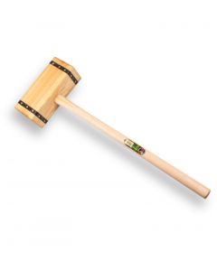 Houten Sleg met ovale steel 100cm Atlas