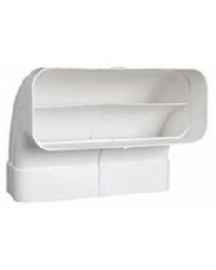 Nedco Eco+ Hoekstuk 220x90 Vertikaal  90°