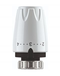 Heimeier thermostaatknop DX wit (glad)