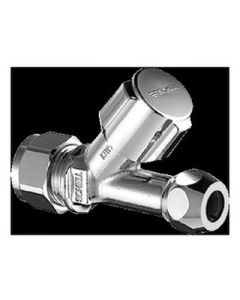 Schell hoekstopkraan 12x10 klem recht