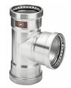 Viega Temponox t-stuk 76mm