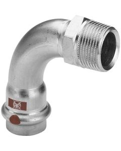 Viega Temponox overgangsbocht 90° 15x1/2"