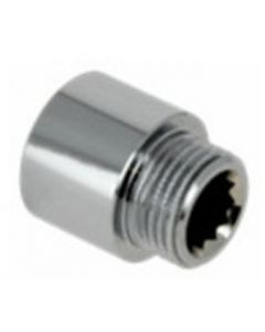 Kraanverlengstuk 1/2x10 chroom