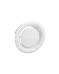 Afzuigventiel staal met klemmen Ø 125mm