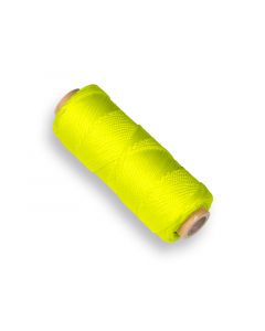 Labora uitzetkoord nylon, 1,4 mm dik, fluor geel, 50 meter.