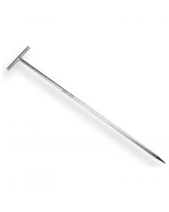 Draadpen LABORA, lengte 800 mm, diameter ø 14 mm, verzinkt met T-kop.