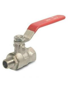 Kogelkraan met plaatstaal hendel 3/8" bi x bui