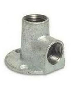 Muurplaat verzinkt 3/4"