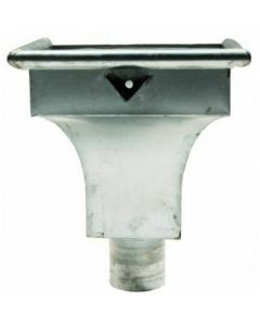 Vergaarbak zink Brabant 80mm