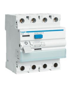 Hager Aardlekschakelaar 30MA/63A 4-POLIG 3P+N