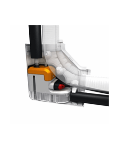 Sauermann Delta-Pack condenspomp + leidinggoot 80 x 60 mm wit