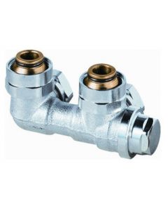 Heimeier H-onderblok 1-P 1/2 haaks Vekolux 50%