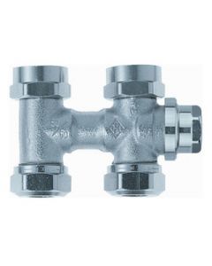 Heimeier H-onderblok 1-P 1/2 recht Vekolux 50%