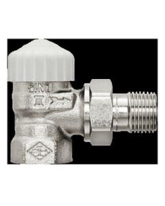 Heimeier therm. rad. Kraan 3/4"haaks