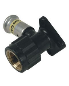 Henco GAS pers muurplaat 20 x 1/2"