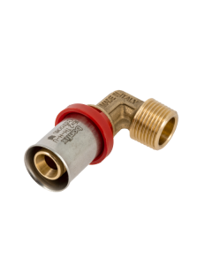 Bonfix Alu-pers knie 3/8" x 16 mm bui