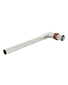 Bonfix Alu-pers radiatorbocht 16 x 15 mm buis L=15 cm