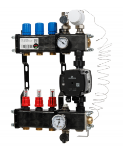 VTE comp vloerverw.verdeler Grundfos UPM3-3 groeps