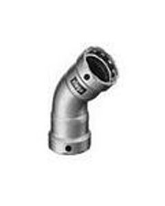 Viega megapress bocht 45° 2" pers/pers