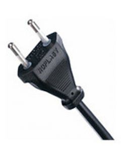 Aansluitsnoer netaansluitkabel, lengte 1.5m zwart