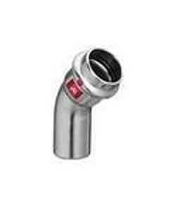 Viega Prestabo verz. bocht 45° 35mm spie/pers