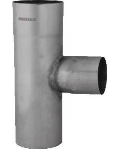 HWA t-stuk zink 90° 80/60mm