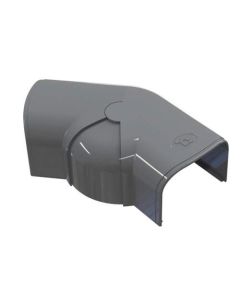 Tecnosystemi Optima platte bocht verstelbaar 80°-140° CPS75 RAL7016
