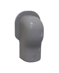 Tecnosystemi Optima muur afdekkap TMQ75 Antraciet RAL7016