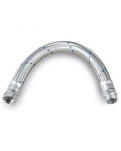 Mtr.Slang + metaal. 600 mm. 1"