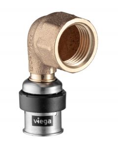 Viega Smartpress overgangsbocht 90° pers x bi 20 x 3/4"