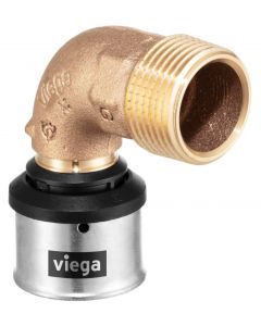 Viega Smartpress overgangsbocht 90° pers x bui 20 x 3/4"