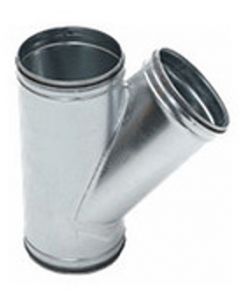 Spiralo t-stuk 45° 125x100mm safe