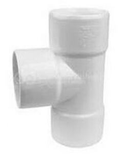 Pvc l-t-stuk 88° 32mm 3xm WIT