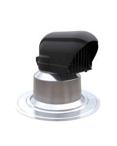 Kabel en Leidingdakdoorvoer 120 0° Alu geïsoleerd