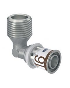 Uponor S-PRESS persknie 90° 16x1/2"bu
