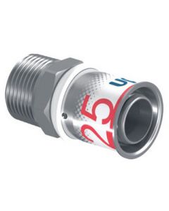 Uponor S-PRESS puntstuk 25x3/4"bu