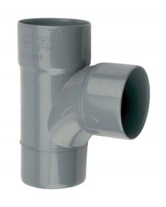 Pvc stroom l-t-stuk 88° m/s