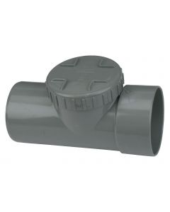 Pvc l-ontstoppingsstuk/sd GR 110mm m/s