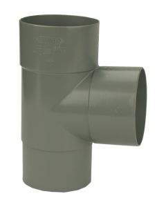 Pvc hwa t-stuk 87° 80mm m/vs 