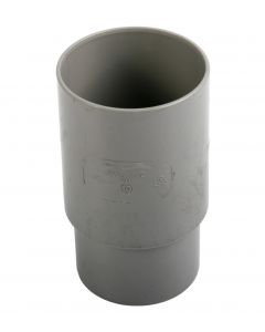 Pvc hwa verlengde mof 100mm m/vs  