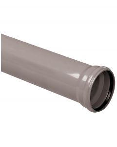 Pvc U-3 buis komo 630x17,6mm SN8 GRIJS