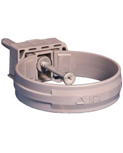 Pvc KPA beugel met plug GR 80mm